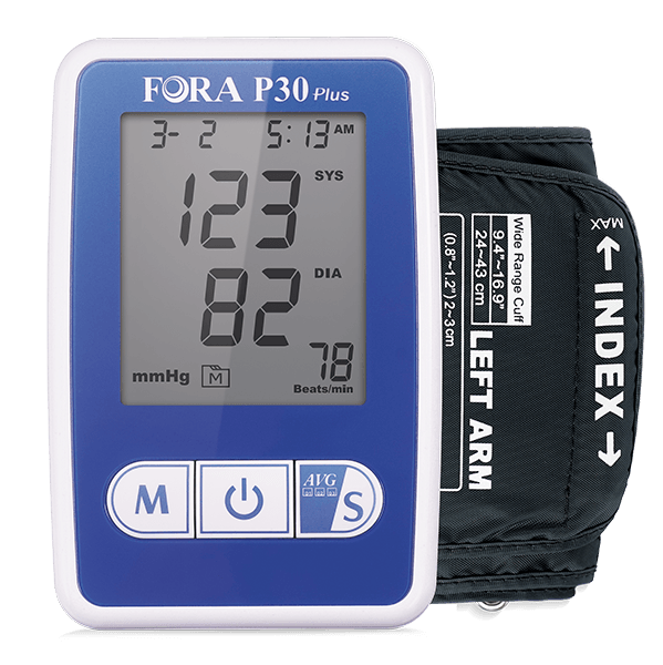 Fora P30 Plus Blood Pressure Monitor with Bluetooth Connectivity - Blissfull Life SG